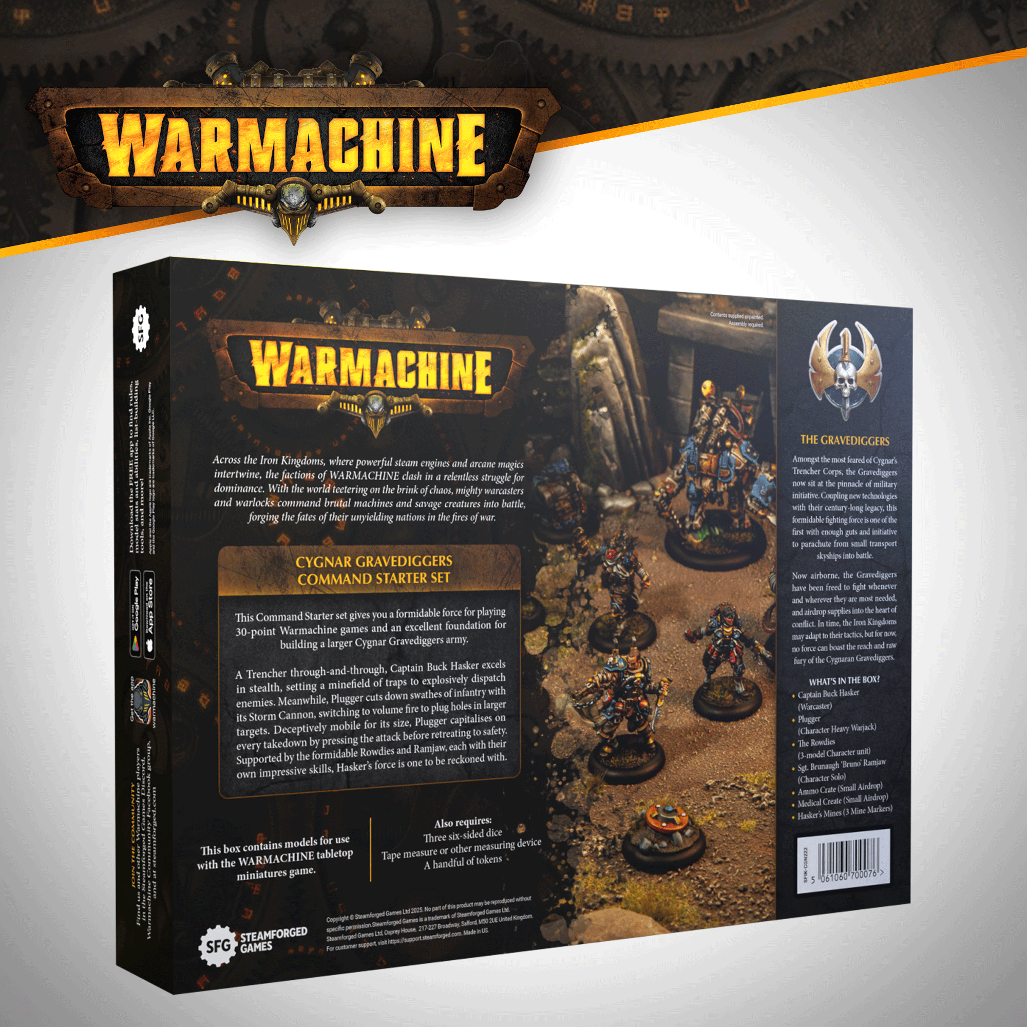 Cygnar Gravediggers: Kit de Démarrage
