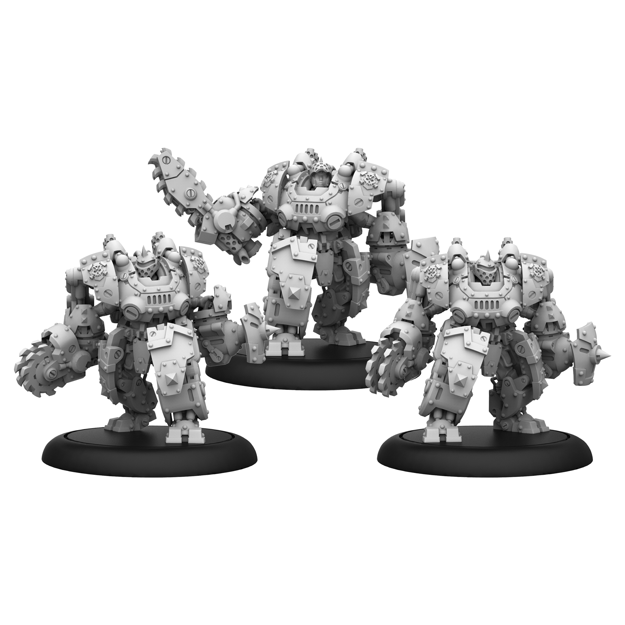Khador Annihilators Command Cadre