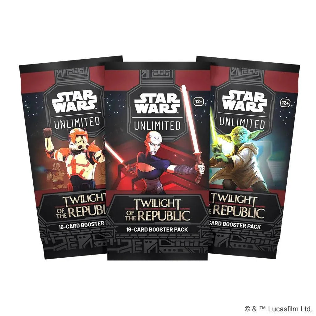 Star Wars Unlimited Twilight of the Republic Booster Display